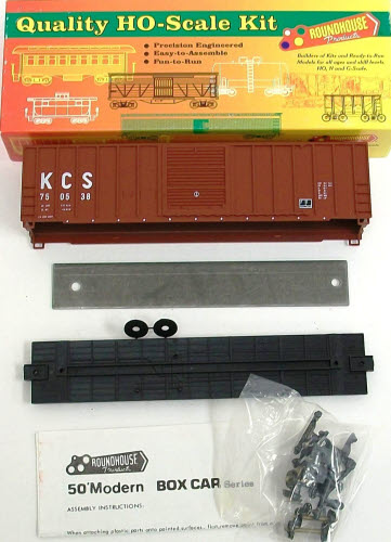 Roundhouse 19504 Kansas City Southern Boxcar Kit