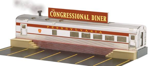 Lionel 6-21276 PRR Smoking Congressional Diner