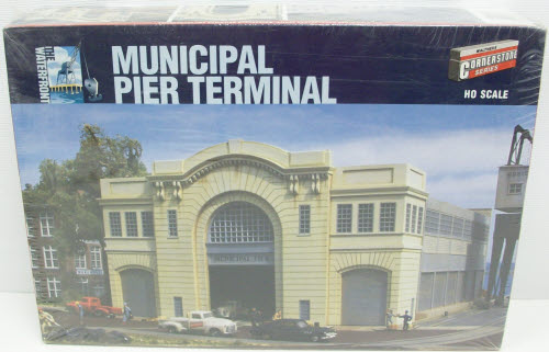 Walthers 933-3066 HO Scale Municipal Pier Terminal Structure Building Kit