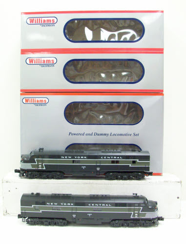 Williams 20510 O Gauge New York Central E7 Diesel Locomotive AA Set