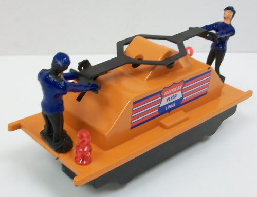 AMERICAN FLYER 740 2024 ELECTRIC HAND CAR WITH FIGURES 1952