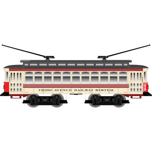 Atlas 1009105 NYC 3rd Ave. Railway O Gauge Trolley Set