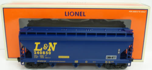 Lionel 6-17195 O Gauge Louisville & Nashville 3-Bay ACF Hopper #240850