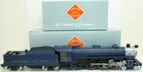 Aristo-craft 21402 G B&O Blue Comet 4-6-2 Steam Locomotive & Tender