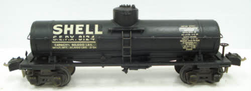 Lionel 2955 Vintage O Gauge Prewar Sunoco Die-Cast Single Dome Tank Car