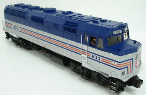 MTH 20-2518-1 O Gauge VRE F40PH Diesel Engine w/PS2 #V33