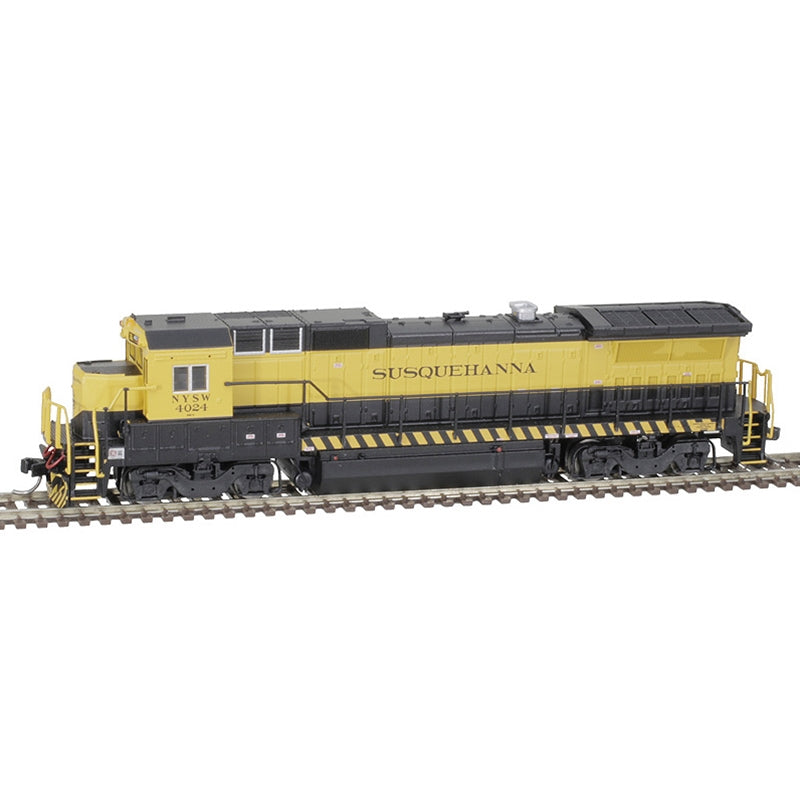 Atlas 40005156 N NYSW Dash 8-40B Diesel Locomotive with DCC/Sound #4004