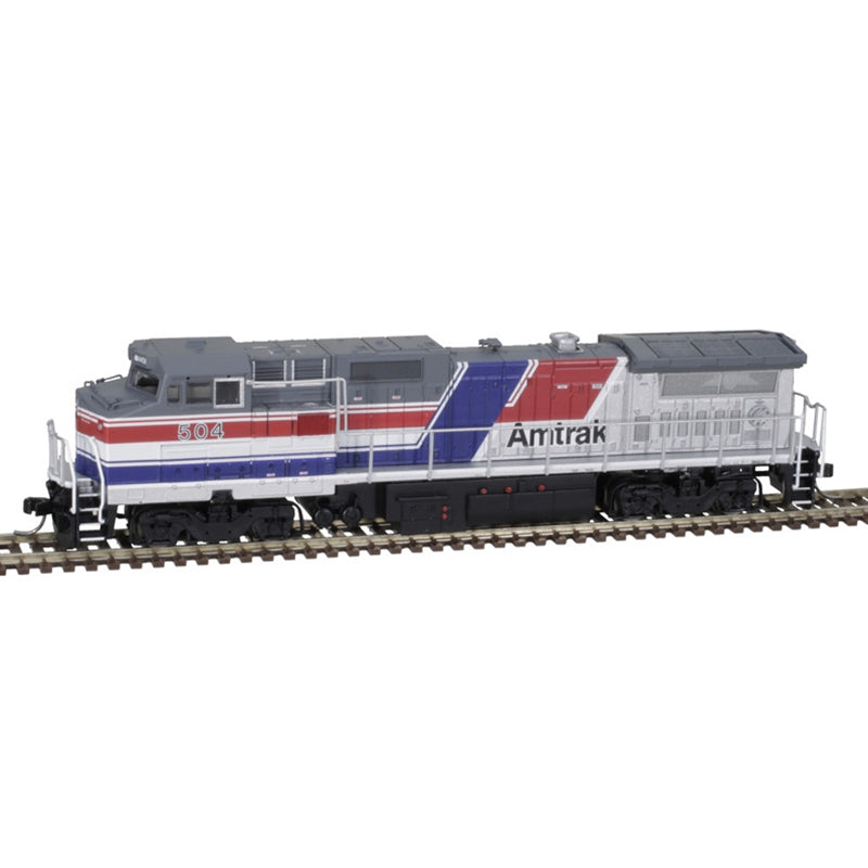 Atlas 40005179 N Amtrak Pepsi Can Dash 8-40BW Diesel Locomotive w/DCC/Sound #504