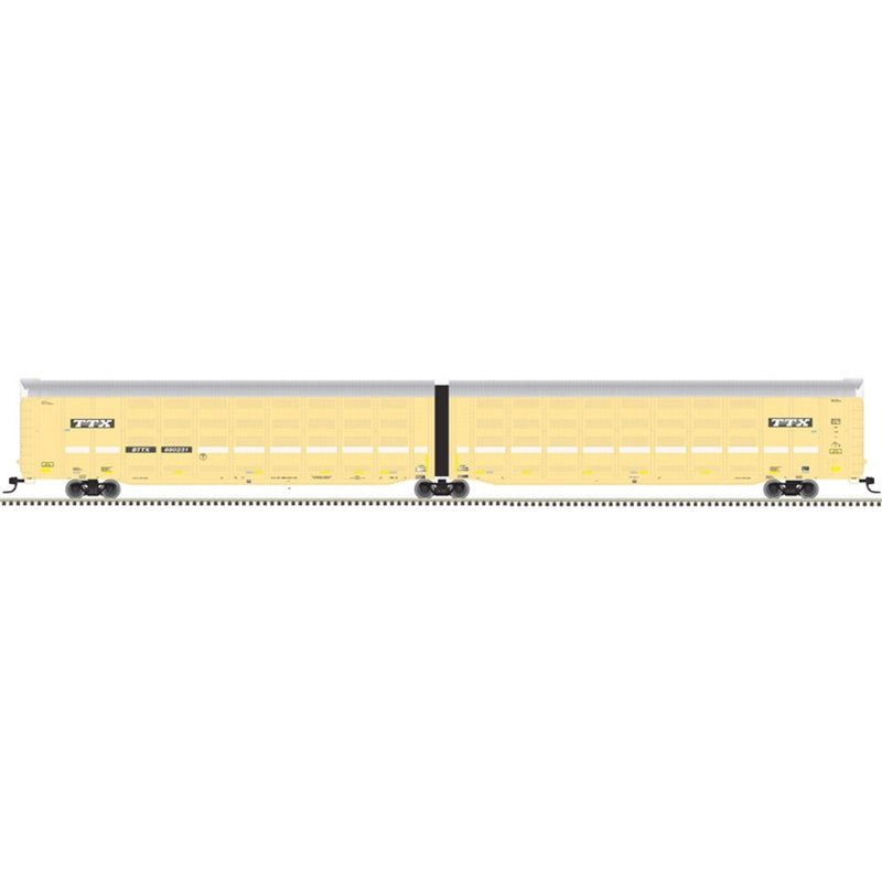 Atlas 3004705 O BTTX 2-Rail Faded Articulated Auto Carrier