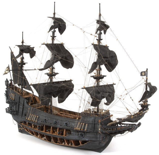 Occre 14010 1:50 Flying Dutchman Ghost Pirate Ship Wooden Model Kit ...