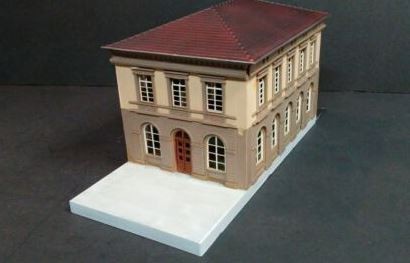 Model Power 447 43rd Precinct Police Station Building Kit