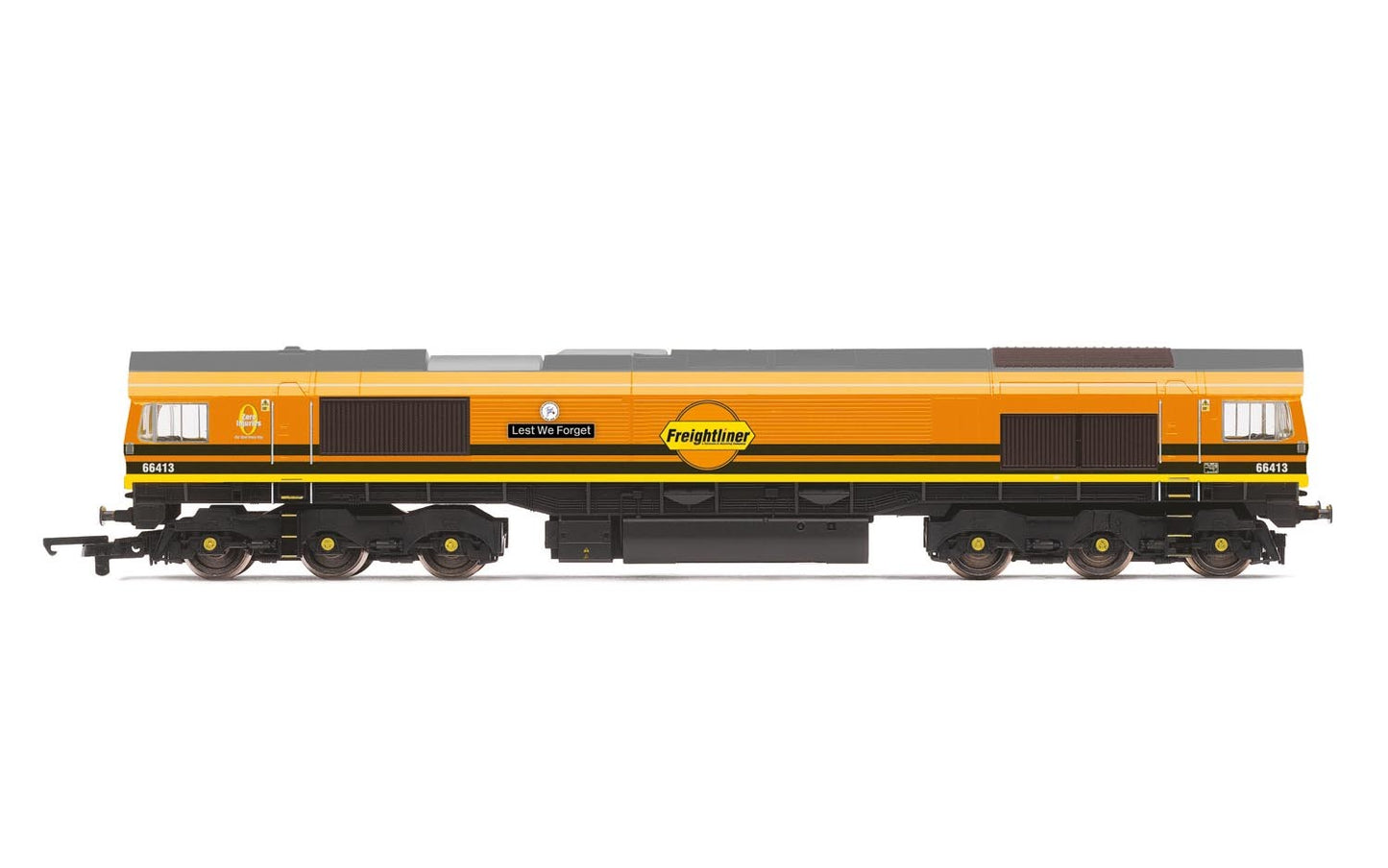 Hornby R3786 OO G&W Freightliner Co-Co Class 66 Diesel Locomotive #66413