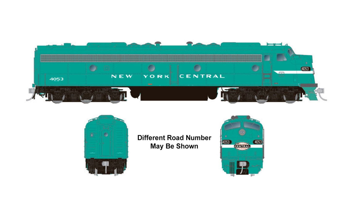 Rapido Trains 28558 HO NYC EMD E8A Diesel Loco with ESU LokSound DCC Sound #4053