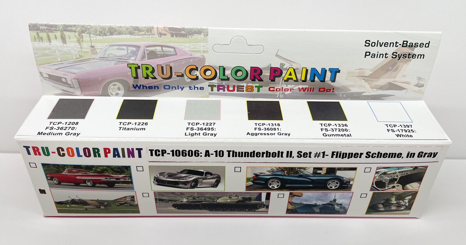 Tru-Color TCP-10606 A-10 Thunderbolt II #1 1 oz Paint Bottle (Set of 6 ...