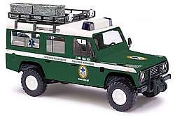 Busch 50390 Landrover Bergrettung Pol