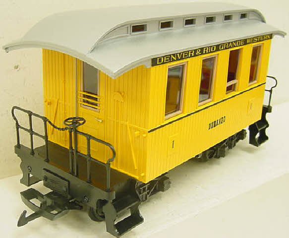 LGB 72324 G Denver & Rio Grande Western Steam Passenger Train Set