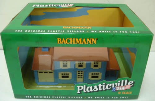 Bachmann 45305 O Plasticville Built-Up 2-Story House Building