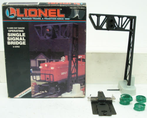 Lionel 6-12763 O/O27 Gauge Single Signal Bridge