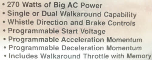 MRC AH101B O Dual Power 027 /270 Watt Transformer