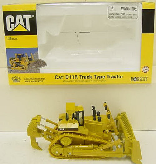 Norscot 55025 1:50 Caterpillar D11-R Track-Type Bulldozer Construction Vehicle