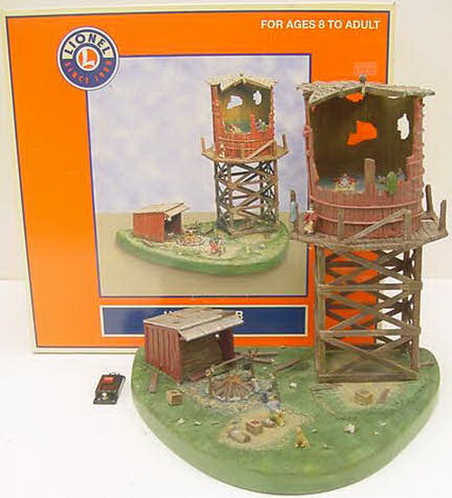 Lionel 6-24104 O Gauge Operating Hobo Tower