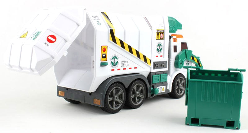 Daron Worldwide Trading NY20709 Front End Dumpster Garbage Truck Diecast Model