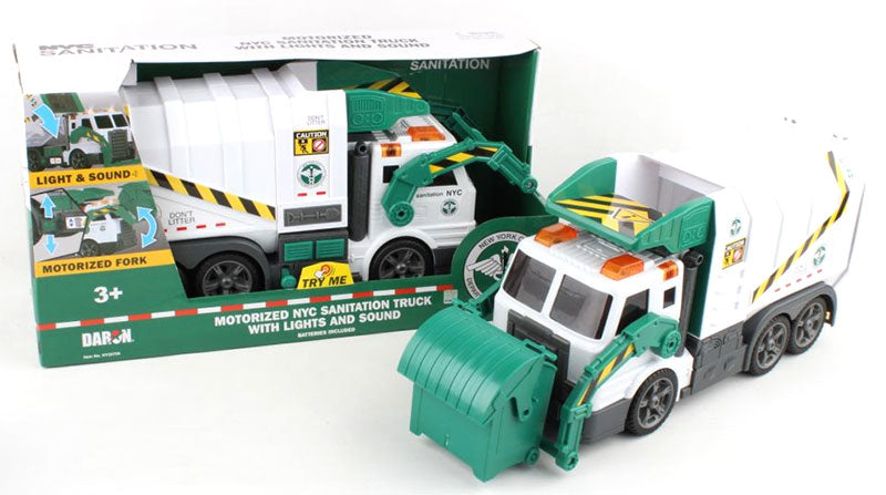 Daron Worldwide Trading NY20709 Front End Dumpster Garbage Truck Diecast Model