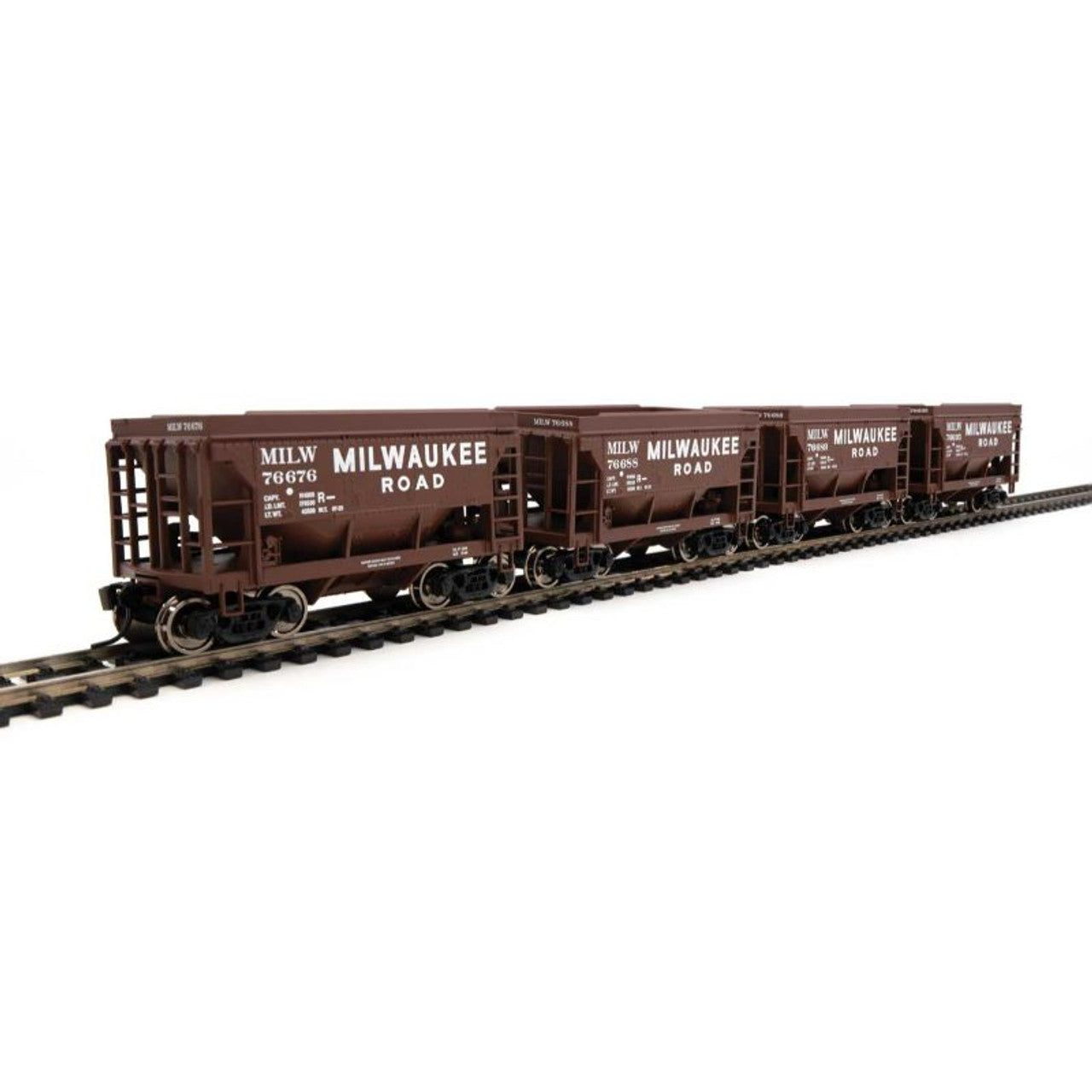 Walthers 910-58080 HO MILW 24' Minnesota Taconite Ore Car #1 (Pack of 4)