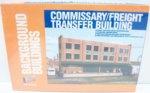 Walthers 933-3173 HO Commissary/Freight Transfer Background Building Kit